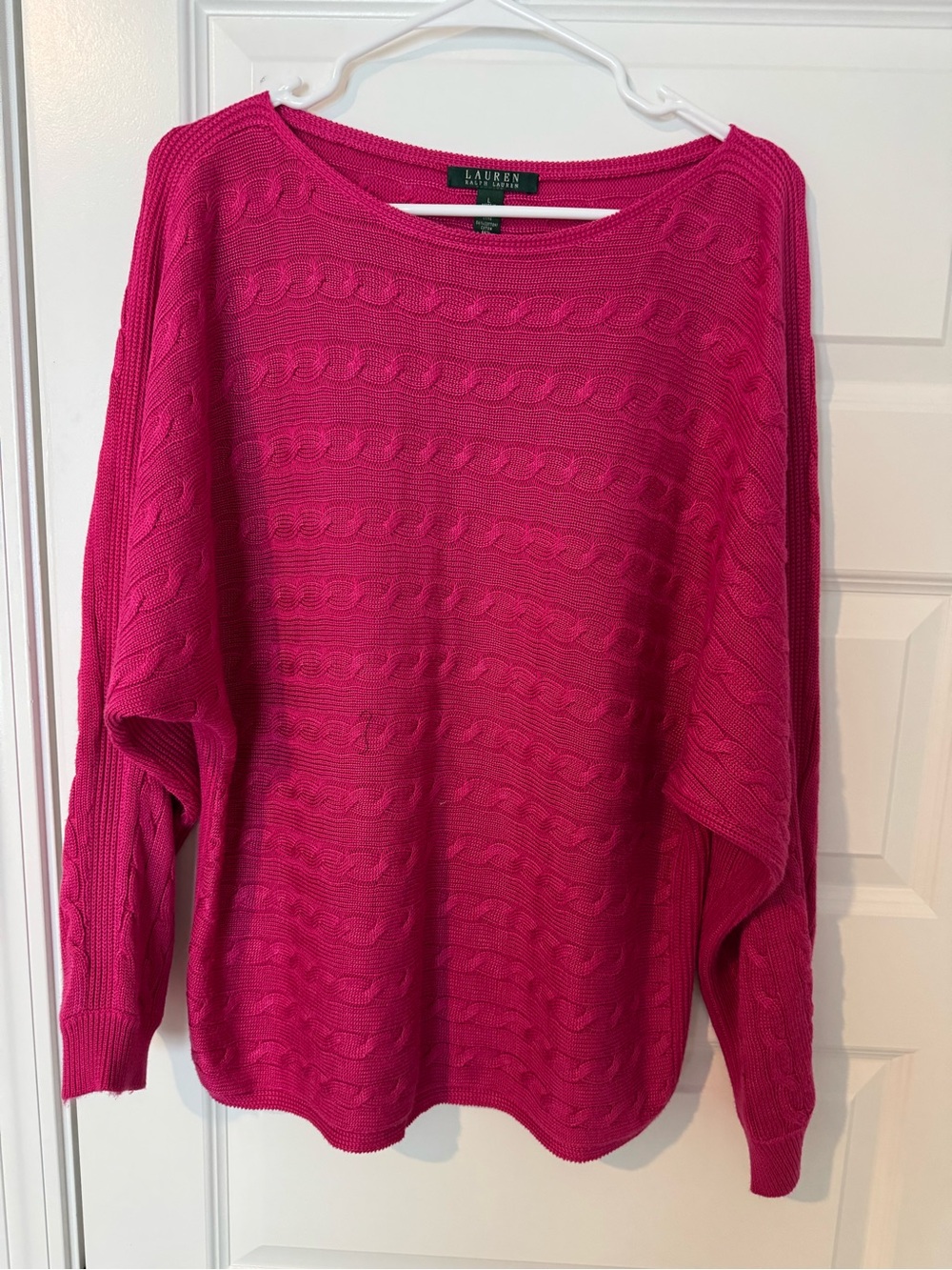 Lauren Ralph Lauren sweater color pink size l - Picture 4 of 6